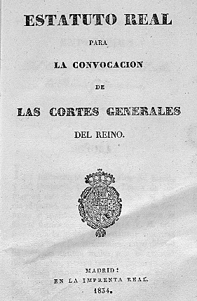 Estatuto real 1834