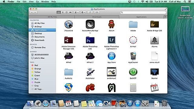 Mac OS X 10.9 Mavericks
