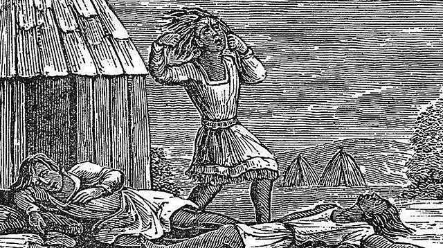 Europeans kill the natives