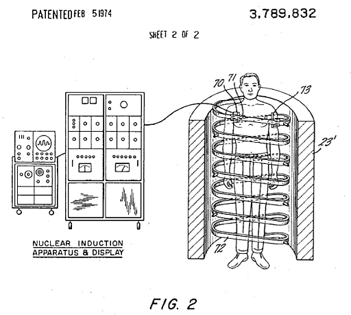 Primer Scanner de resonancia magnética comercial.