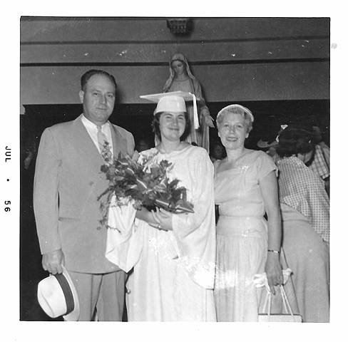 Muriel Mulitsch graduates from St. Marks High School in St. Louis, MO.