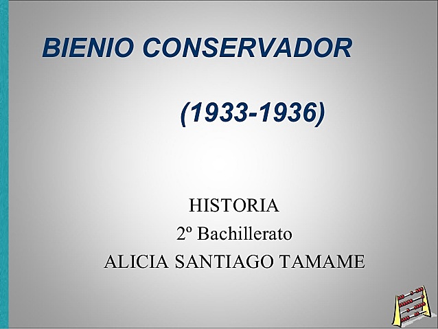 La obra económica del bienio