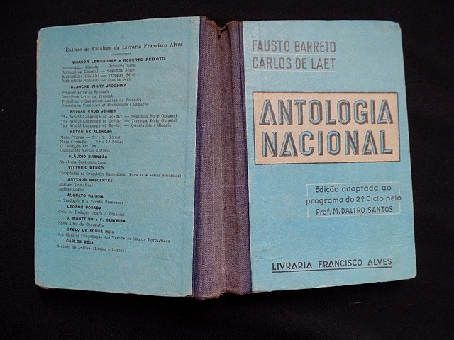Publicação do Manual Antologia Nacional de Fausto Barreto e Carlos de Laet