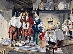 arrivée de la famille Hébert en Nouvelle-france