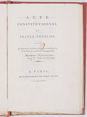 Constitución de 1793.