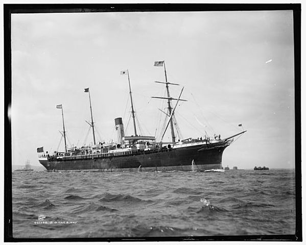 Ignatz Mulitsch immigrates to America on the SS Friesland.