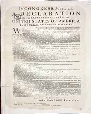 Declaration of Independence