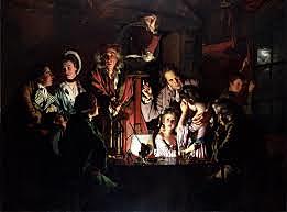 "Experimento con una máquina neumática" JOSEPH WRIGHT OF DERBY