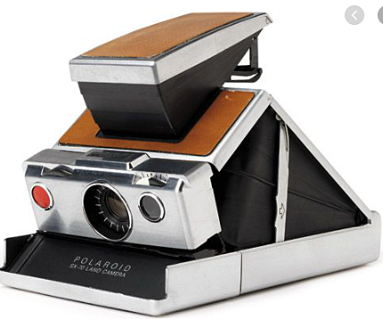 Step SX-70 Instant Camera