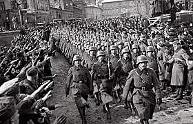 German troops headed to Czechoslovakia