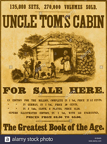 Harriet Beecher Stowe’s Uncle Tom’s Cabin is published.