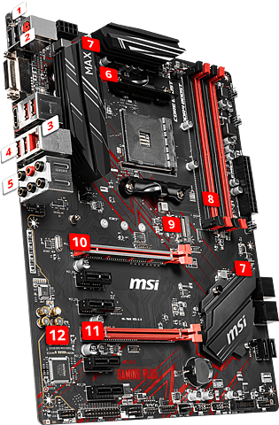 MSI B450 Gaming Plus MAX