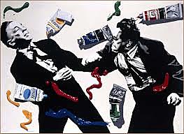 Pintar es como golpear (Serie Negra)