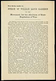 Garrison's First Abolition Speech