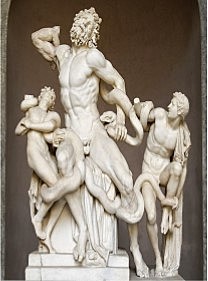Laocoonte y sus hijos