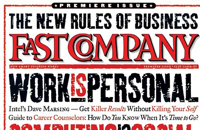 Se produce el lanzamiento de Fast Company