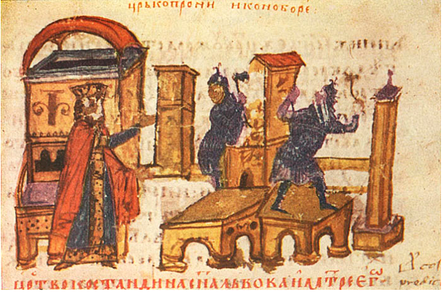 DESTRUCCIÓN DE UNA IGLESIA.