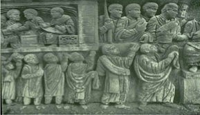 Arco de Constantino-Roma. Relieves