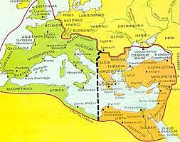 Diocleziano divide l'impero