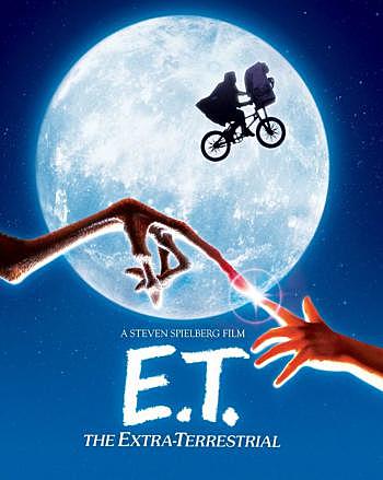 E.T. El extraterrestre de Steven Spielberg.
