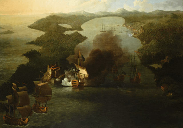 Destrucción de la fortaleza de San Lorenzo el Real del Chagres (22-24 de marzo de 1740)