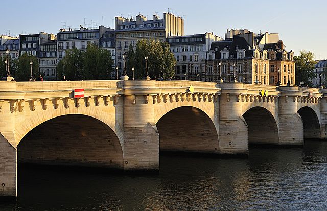 Pont Neuf de París. de Baptiste Androuet du Cerceau.