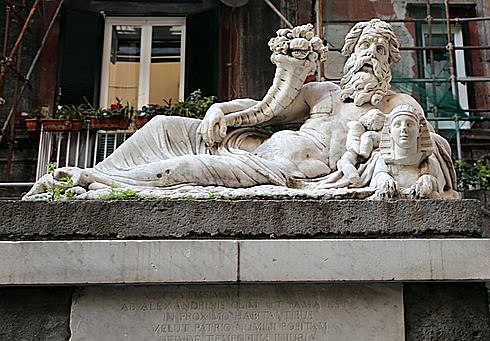 ROMA. Estatua del dios Nilo