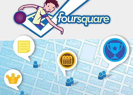 Lanzamiento de Foursquare