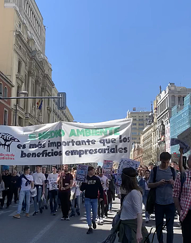 Huelga global por el clima Friday´s For Future