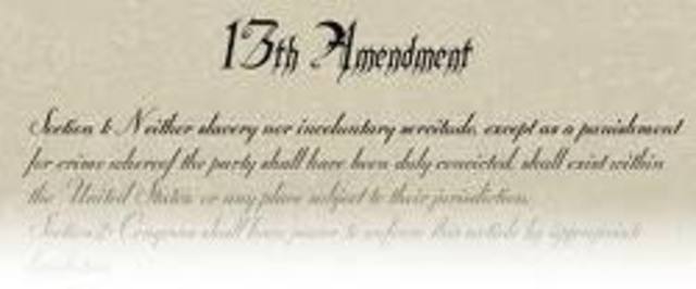 the 13th ammendment