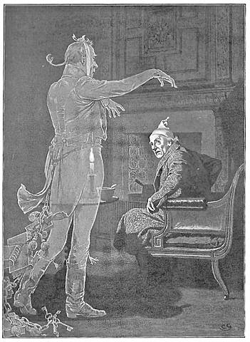 Jacob Marley's Ghost appeared.