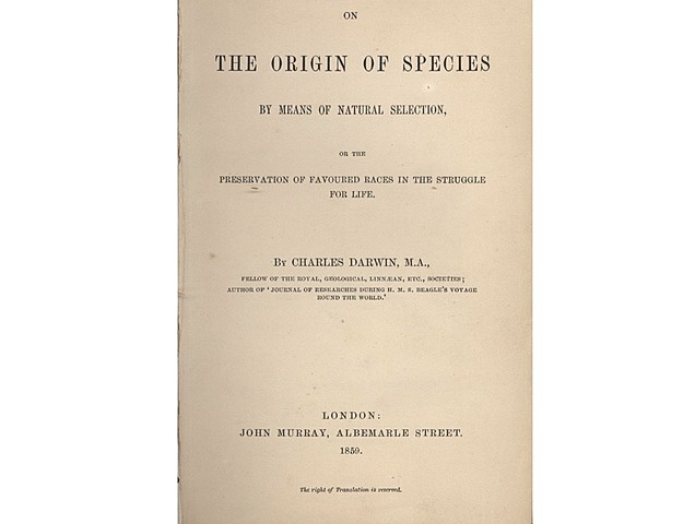 "On The Origin of Species" (Darwin, 2018)