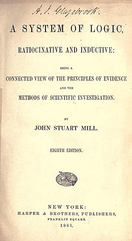 "System of Logic" First Published