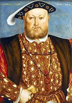 King Henry VIII declares himself head of the church in England.