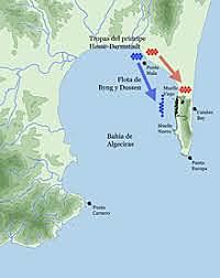 La flota angloholandesa toma Gibraltar