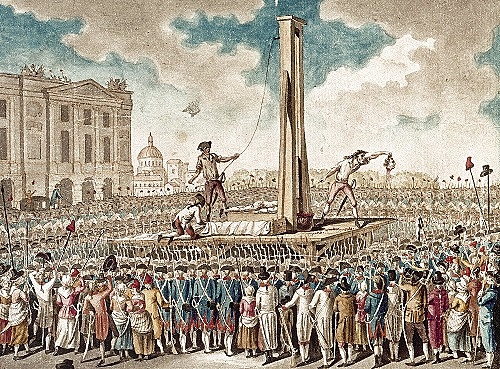 Ejecución en la guillotina de Luis XVI