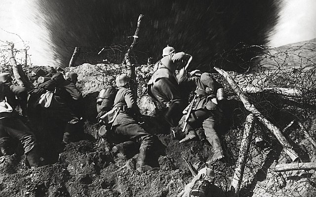 Inicio de la Guerra de posiciones