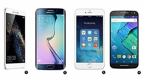 Current mobile phone with camera