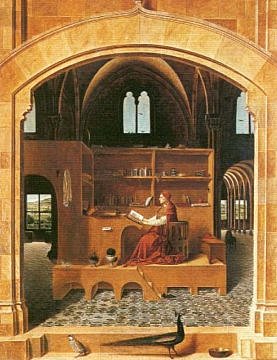 San Gerolamo nello studio - da Messina [Olio su tela - Londra, National Gallery]