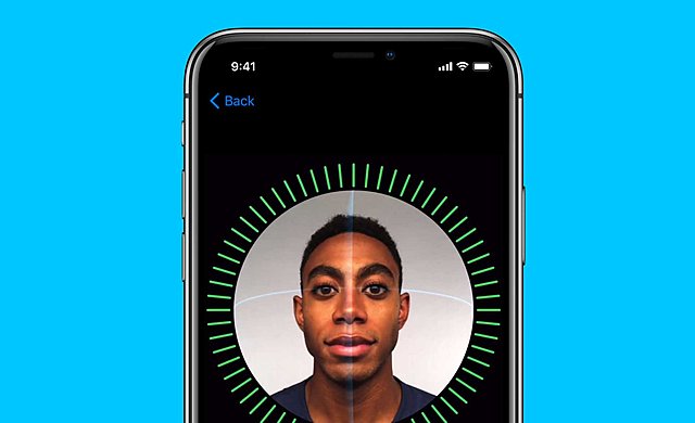 Apple también incluye el reconocimiento facial