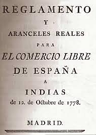 Decreto de libre comercio a América