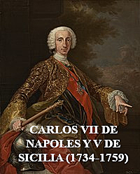 El hijo de Felipe, Carlos, es nombrado rey de Nápoles-Sicilia.