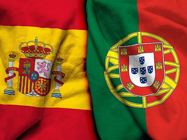 Tratado de Utrecht entre España y Portugal .