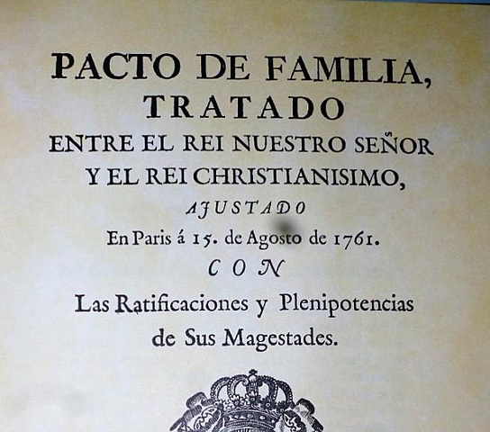 Tercer pacto de familia (1761).