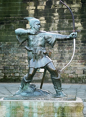 Legend of Robin Hood and outlaw ballads