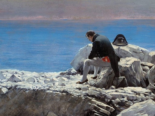 Napoleon is exiled to St. Helena