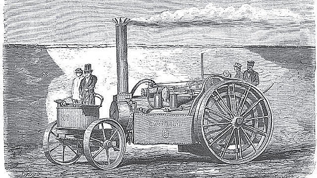 Primera máquina de vapor en España