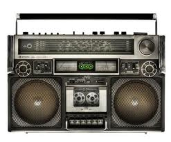 El radio cassete stereo