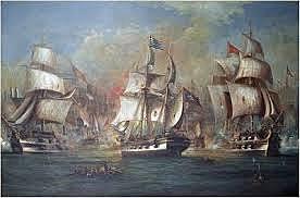 Η ναυμαχία έξω από τη Γλαρέτζα Ηλείας