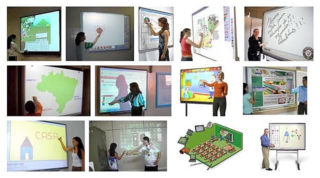 Projeto lousa digital na escola.